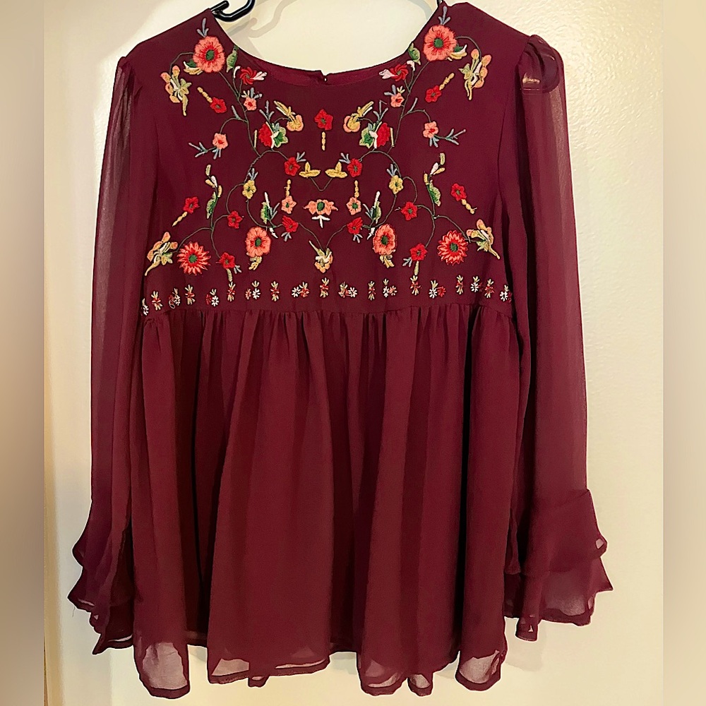 Floral blouse